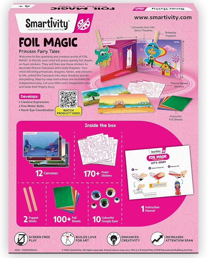 Buy Smartivity Foil Magic Princess Fairy Tales | Yallatoys.com