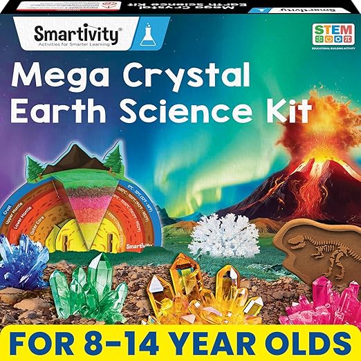 Buy Smartivity Mega Crystal Earth Easy Experiment Science Kit | Yallatoys.com