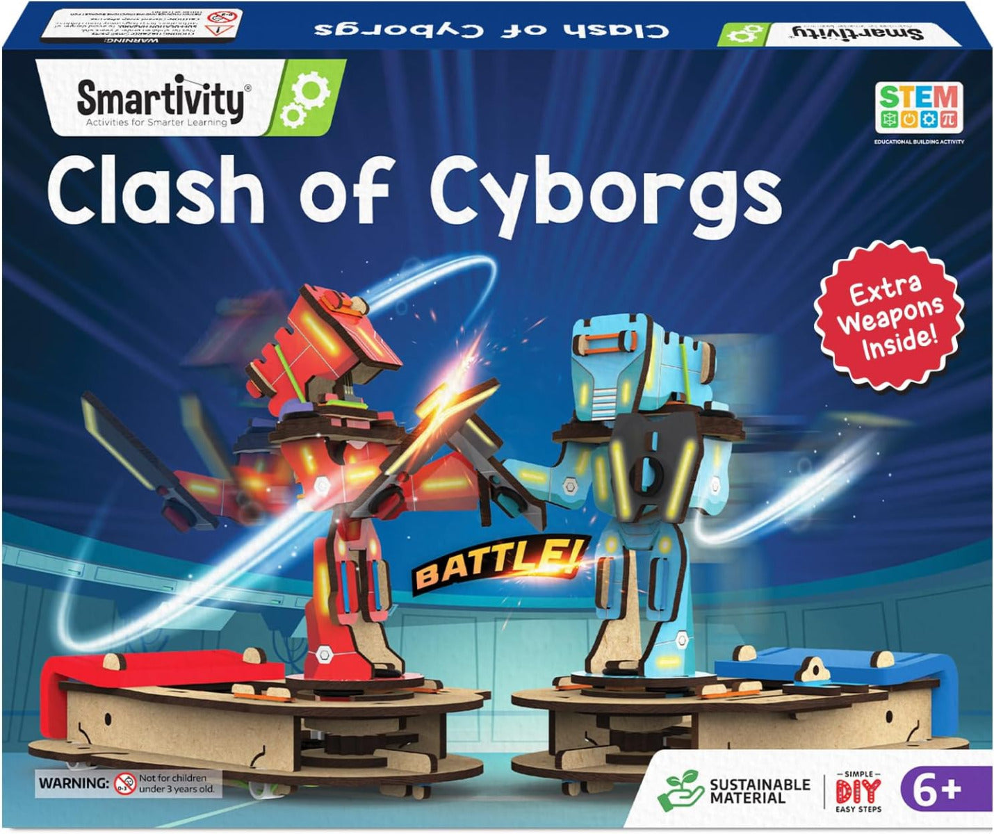 Buy Smartivity Clash of Cyborgs Toy | Yallatoys.com