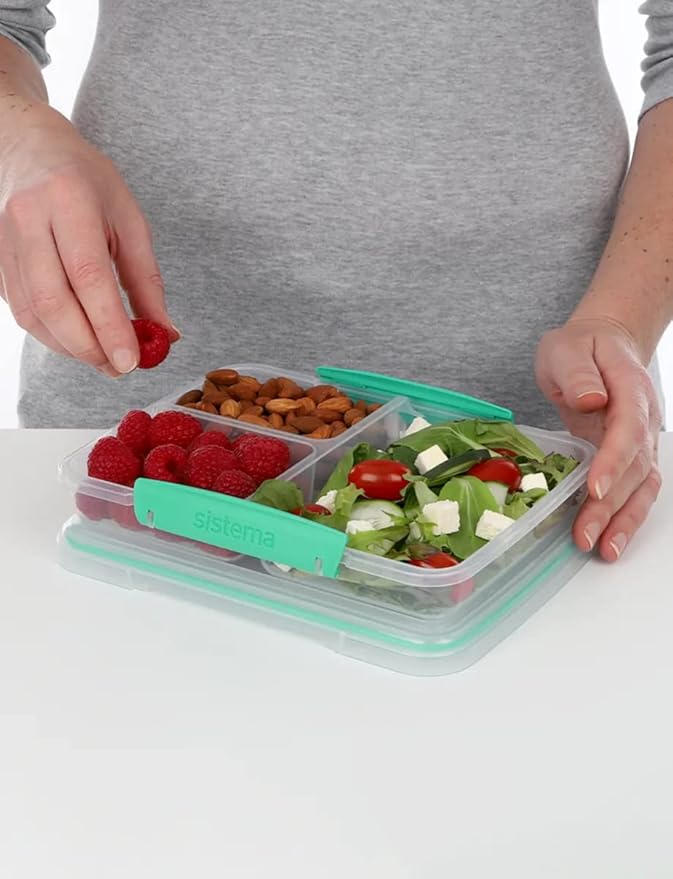 Buy Sistema Small Split To Go Container 350ml | Yallatoys.com