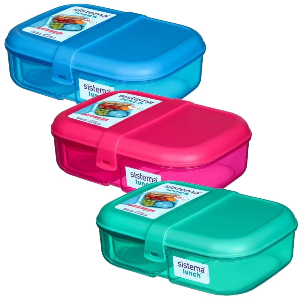 Buy Sistema Ribbon Lunch Box 1.1 L Assorted (Sold Separately Subjected to Availability) | Yallatoys.com