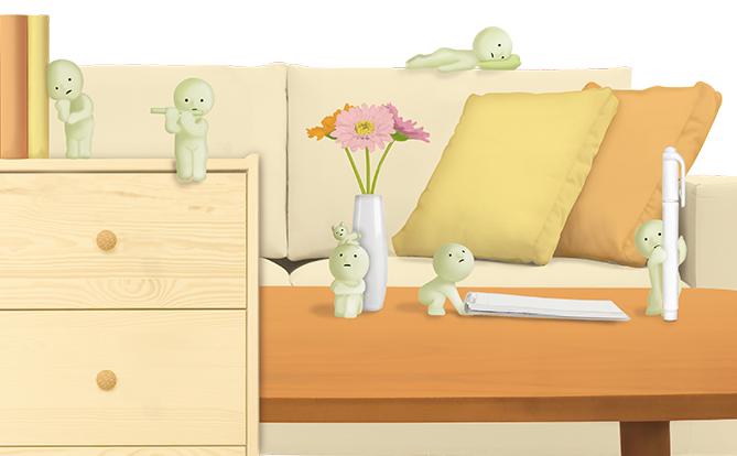 Buy Smiski Glow in The Dark Figure Living Series (Sold Separately Subject to Availability) | Yallatoys.com