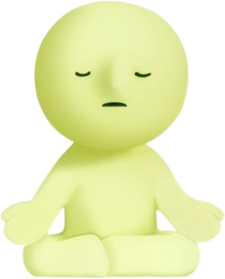 Buy Smiski Glow in The Dark Figure Yoga Series (Sold Separately Subject to Availability) | Yallatoys.com