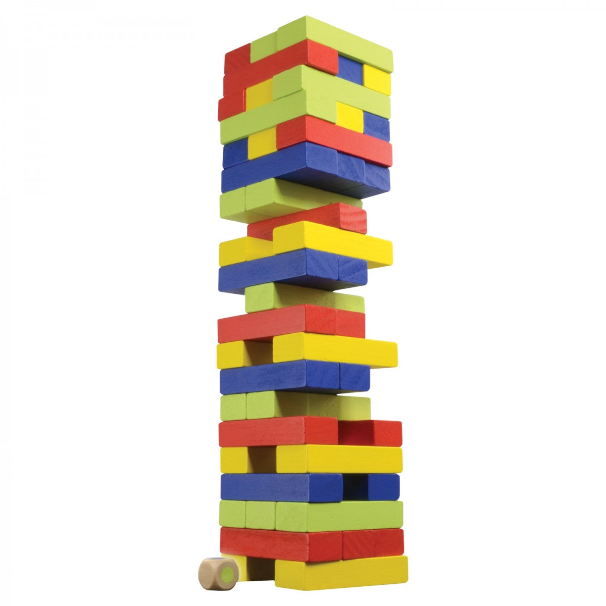 Buy Merchant Ambassador Classic Games Collection Wood Tumblin Tower Colored | Yallatoys.com