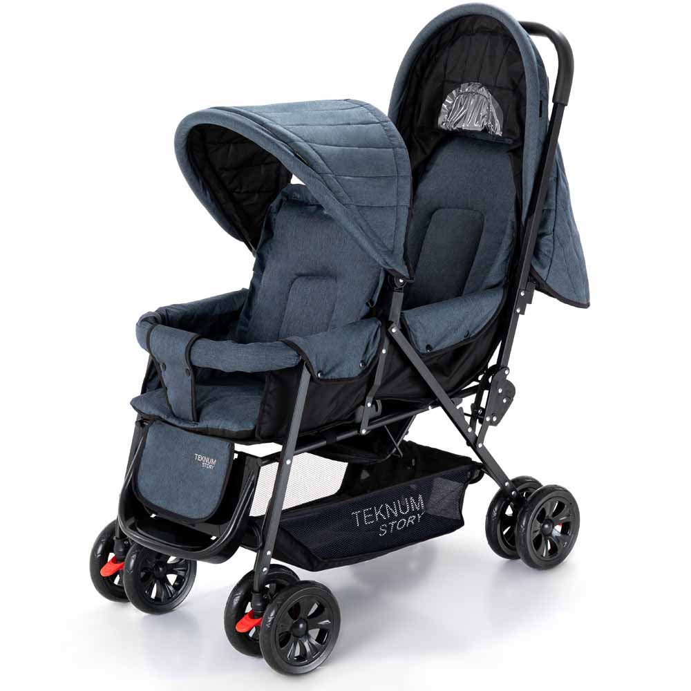 Story By Teknum Double Baby Stroller Teknum Yallatoys