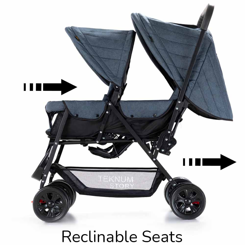 Story By Teknum Double Baby Stroller Teknum Yallatoys