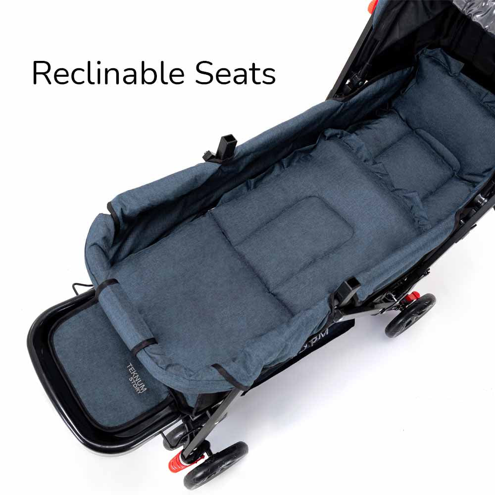 Story By Teknum Double Baby Stroller Teknum Yallatoys