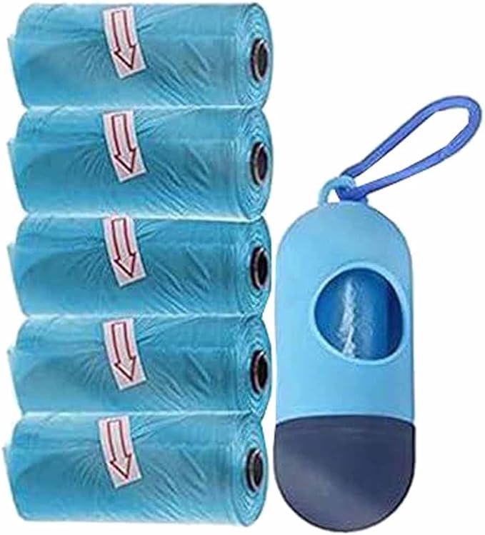 Star Babies Pack of 5/75 Bags Scented Bag Blue & Assorted Dispenser Star Babies Yallatoys