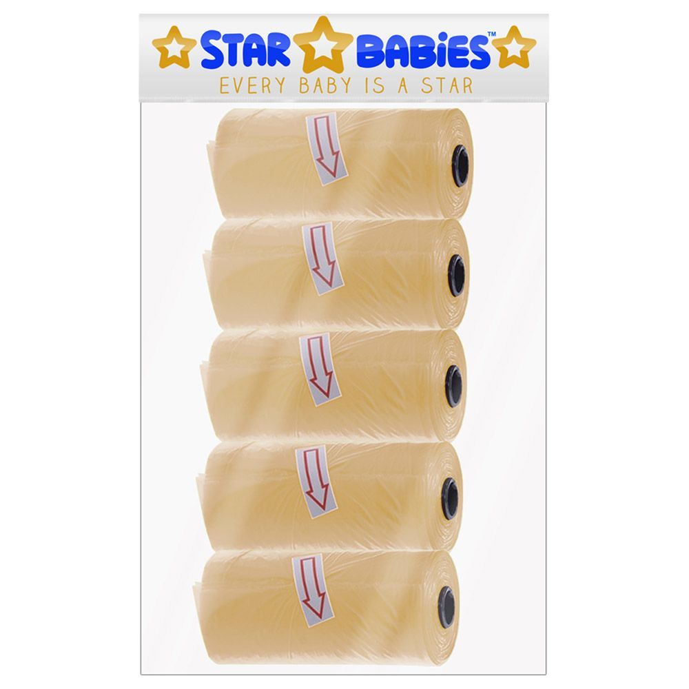 Star Babies Disposable Scented Bag Pack Of 10 Ivory Star Babies Yallatoys