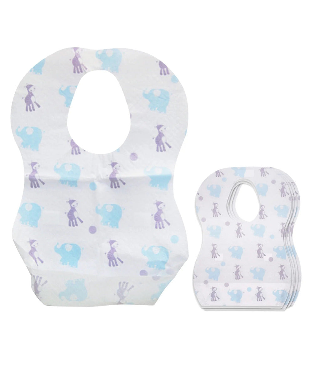 Star Babies Disposable Bibs Pack of 5 Elephant Star Babies Yallatoys