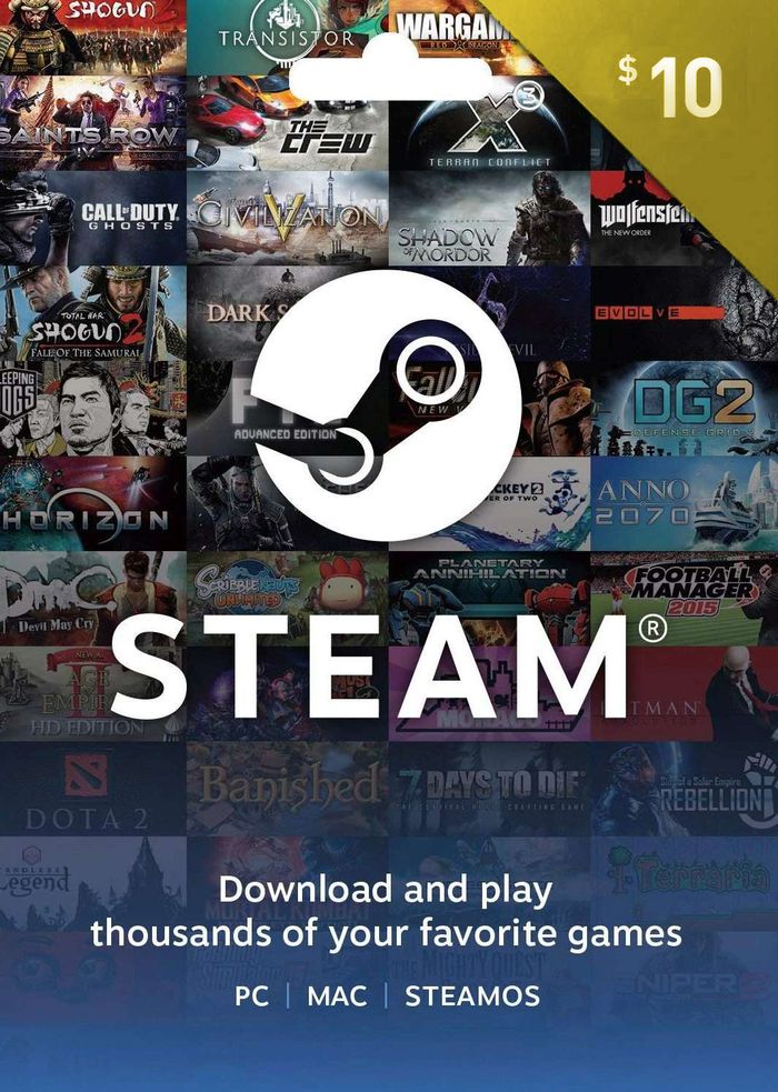 Buy Steam USD10 | Yallatoys.com