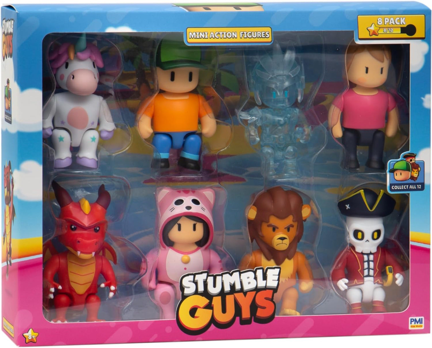 Buy Stumble Guys Action Figures 8 Pack (Sold Separately Subjected To Availability) | Yallatoys.com