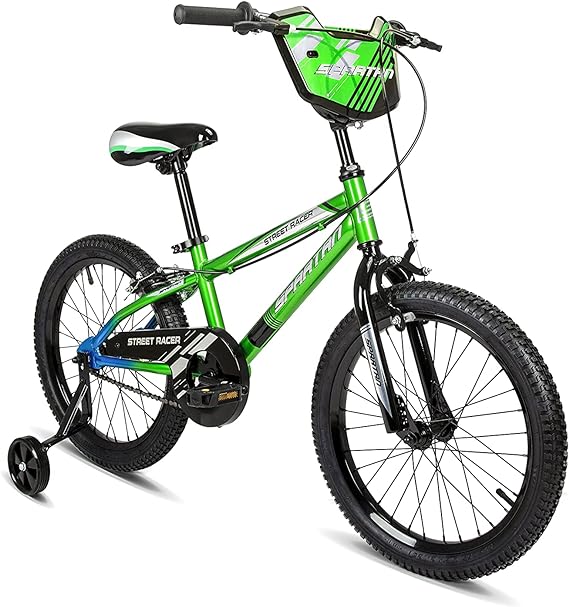 Buy Spartan Street Racer 18 inch Black Green | Yallatoys.com
