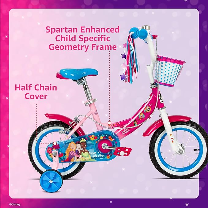Buy Spartan Disney Princess Bicycle 12inch | Yallatoys.com