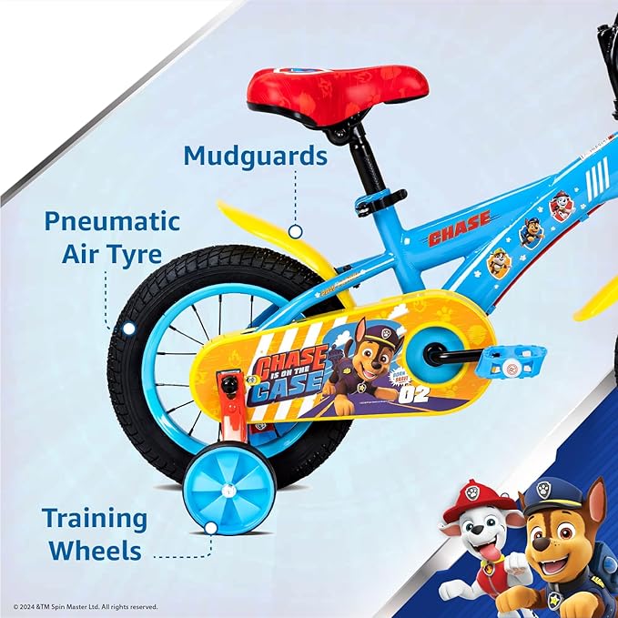 Buy Spartan Paw Patrol Chase Bicycle 12inch | Yallatoys.com