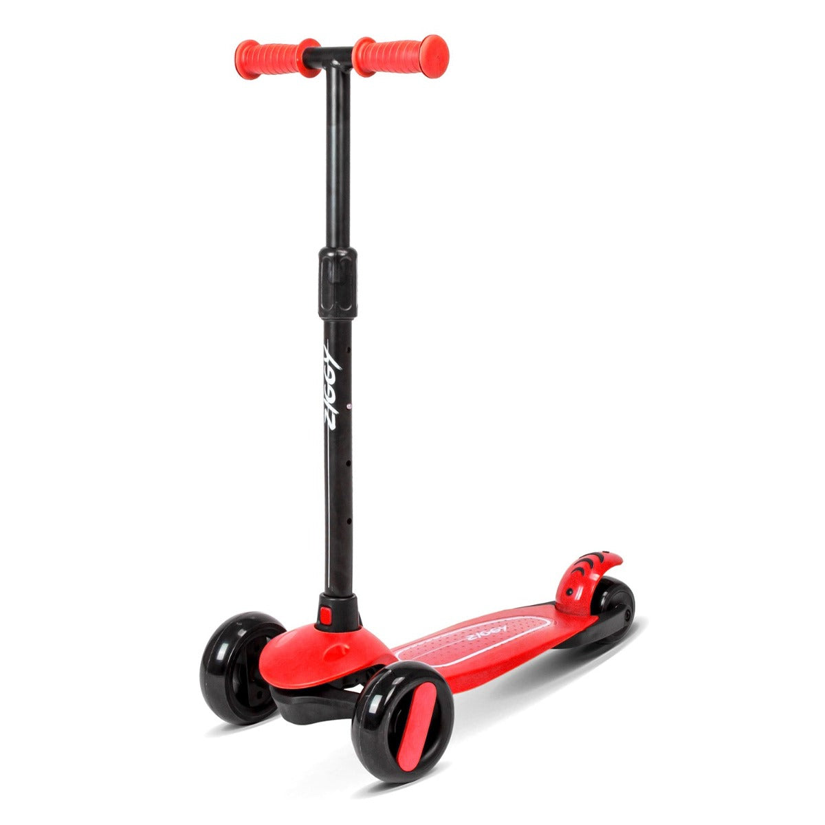 Buy Spartan Ziggy 3 Wheel Tilt Scooter With LED Lights Red | Yallatoys.com