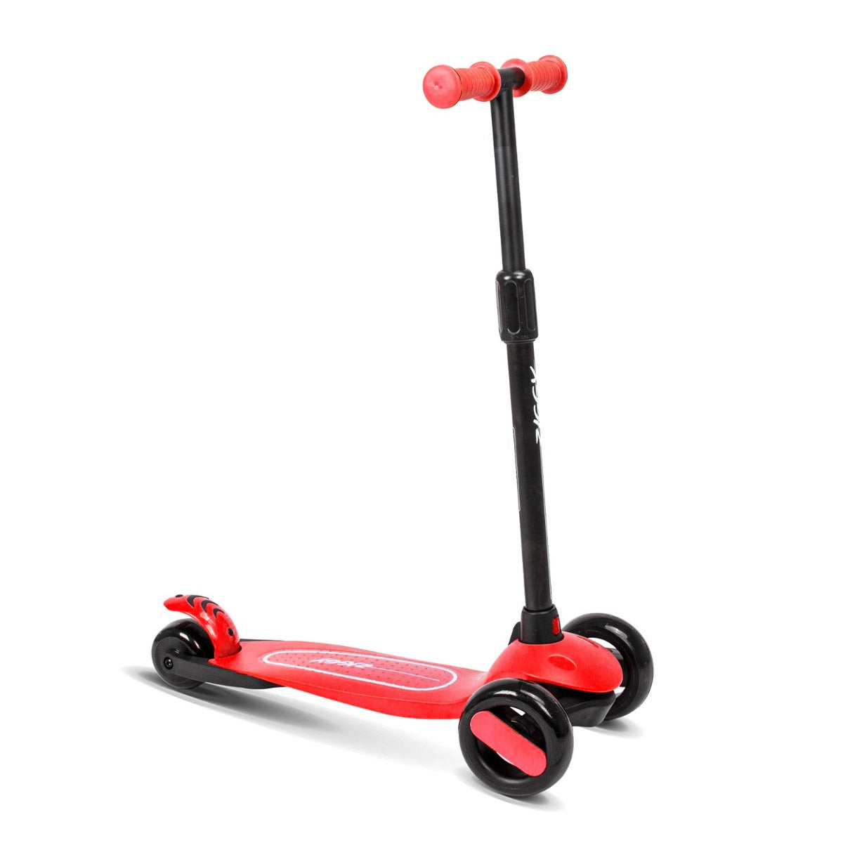 Buy Spartan Ziggy 3 Wheel Tilt Scooter With LED Lights Red | Yallatoys.com