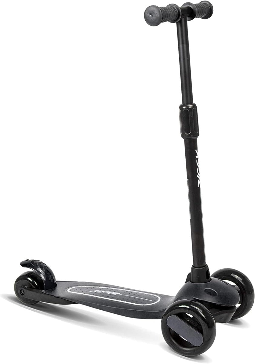 Buy Spartan Ziggy 3 Wheel Tilt Scooter With LED Lights Black | Yallatoys.com