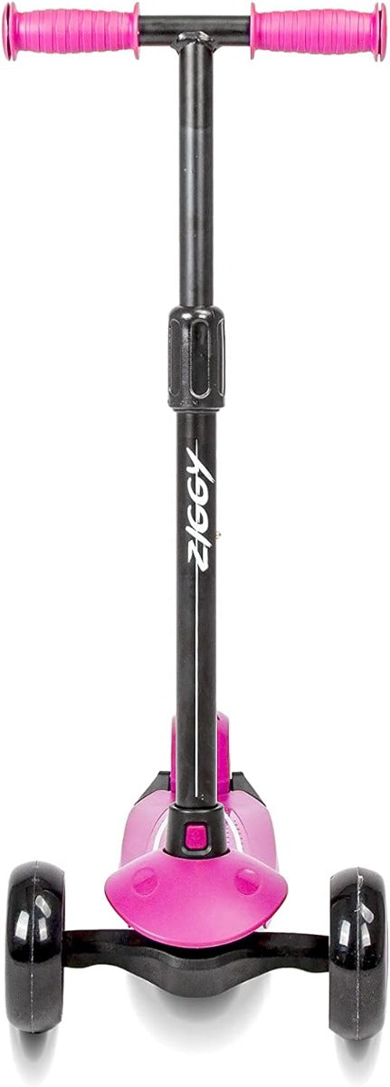 Buy Spartan Ziggy 3 Wheel Tilt Scooter With LED Lights Pink | Yallatoys.com
