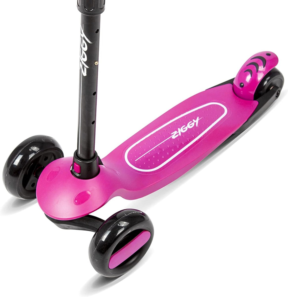 Buy Spartan Ziggy 3 Wheel Tilt Scooter With LED Lights Pink | Yallatoys.com