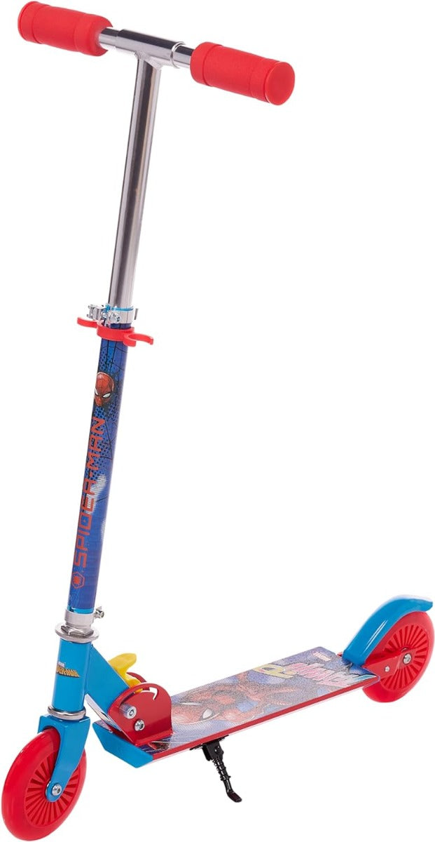 Buy Spartan Spiderman 2 Wheel Folding Scooter | Yallatoys.com