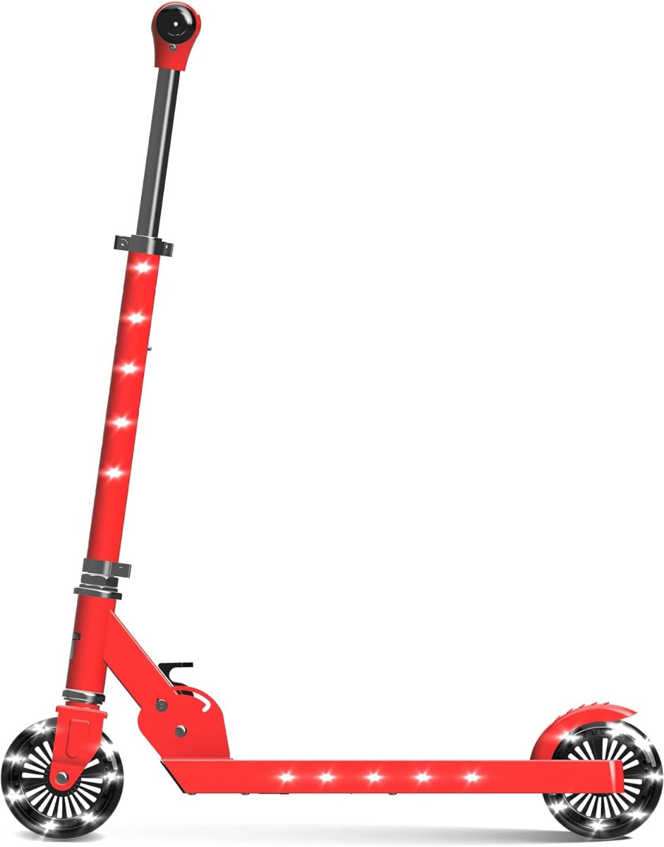 Buy Spartan Lit Starship 120Mm Fun Led Light Up Kick Scooter | Yallatoys.com