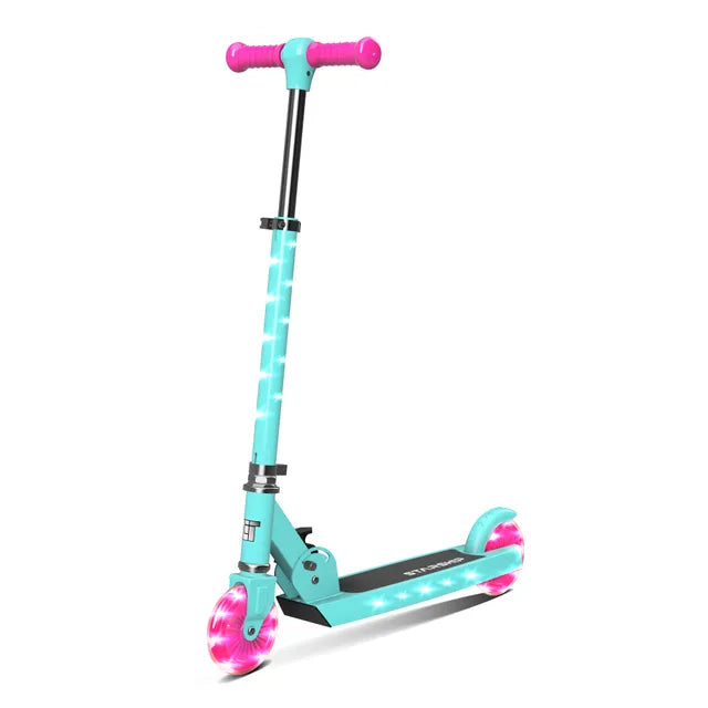 Buy Spartan Lit Starship 2 Wheel Kick Scooter Bright Turquoise | Yallatoys.com