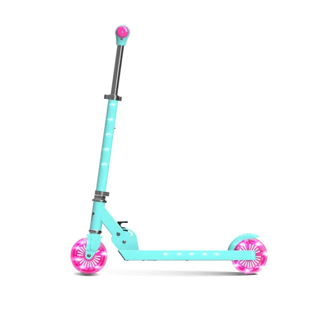 Buy Spartan Lit Starship 2 Wheel Kick Scooter Bright Turquoise | Yallatoys.com