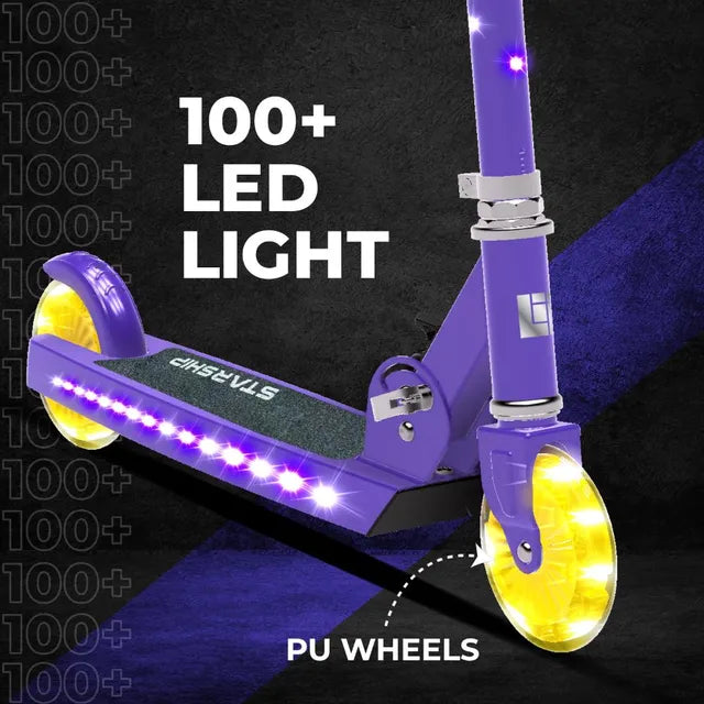 Buy Lit Starship Purple Haze 2 Wheel Scooter | Yallatoys.com