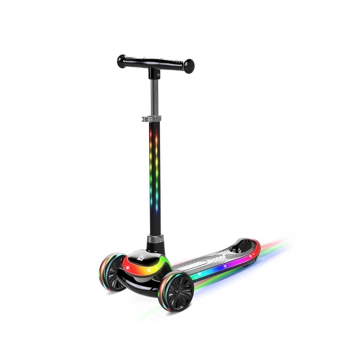 Buy Spartan Lit Firefly 3 Wheel Scooter Black | Yallatoys.com