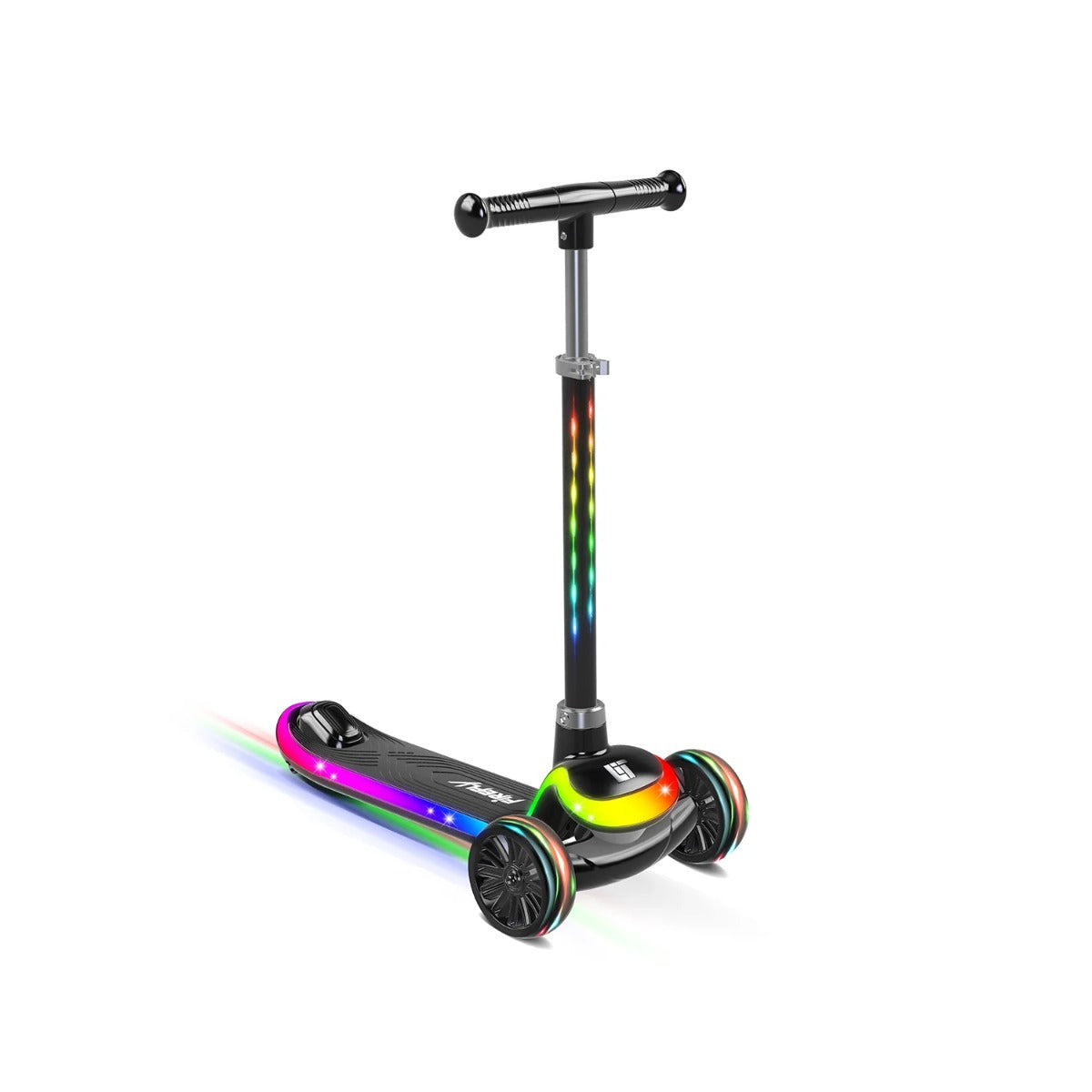 Buy Spartan Lit Firefly 3 Wheel Scooter Black | Yallatoys.com