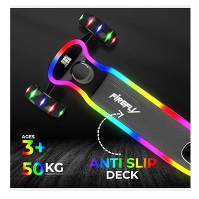 Buy Spartan Lit Firefly 3 Wheel Scooter Purple | Yallatoys.com