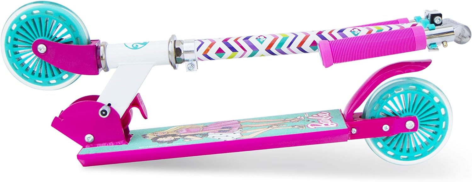 Buy Spartan Barbie 2 Wheel Folding Scooter | Yallatoys.com