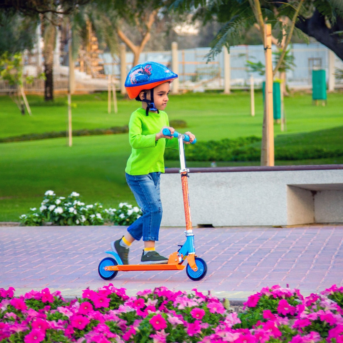 Buy Spartan Hotwheels 2 Wheel Folding Scooter | Yallatoys.com