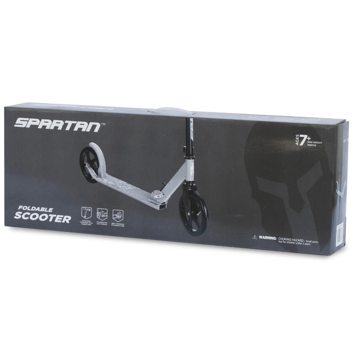Buy Spartan Folding Scooter 200Mm Grey | Yallatoys.com