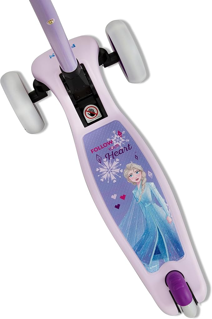 Buy Spartan Frozen Led Folding Scooter 3 Wheel | Yallatoys.com