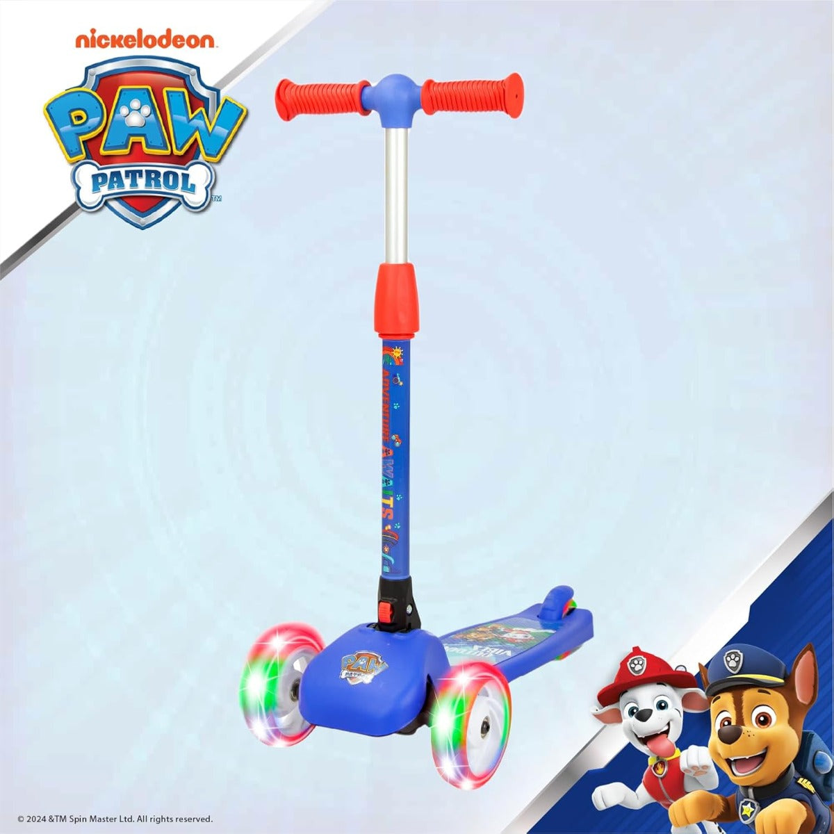 Buy Spartan Paw Patrol Boys Scooter 3 Wheel | Yallatoys.com