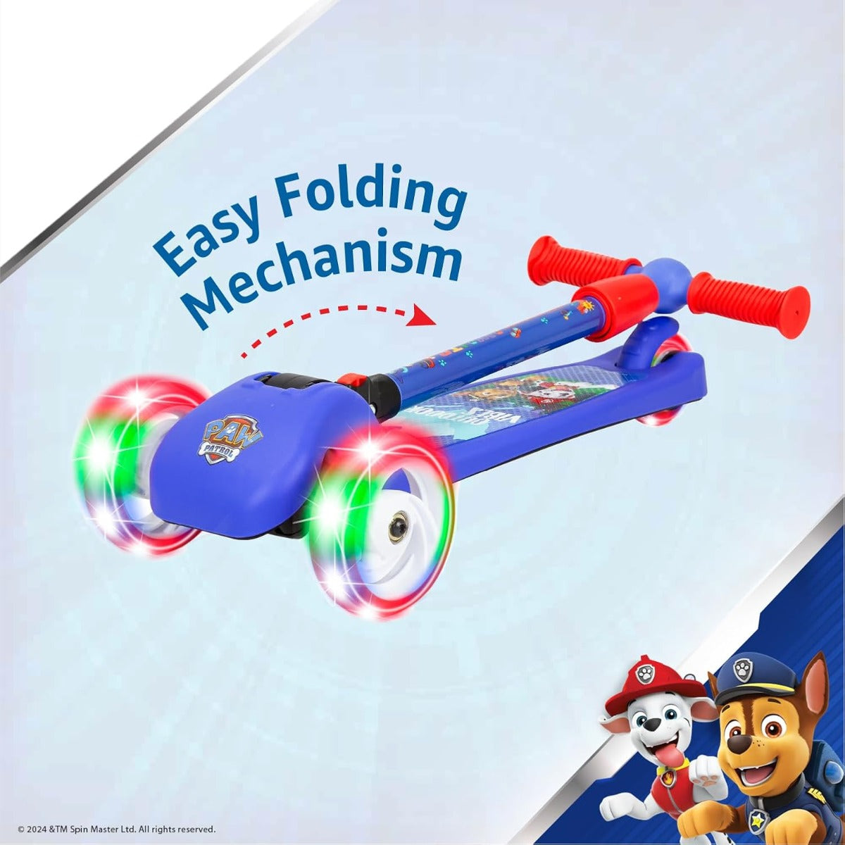 Buy Spartan Paw Patrol Boys Scooter 3 Wheel | Yallatoys.com