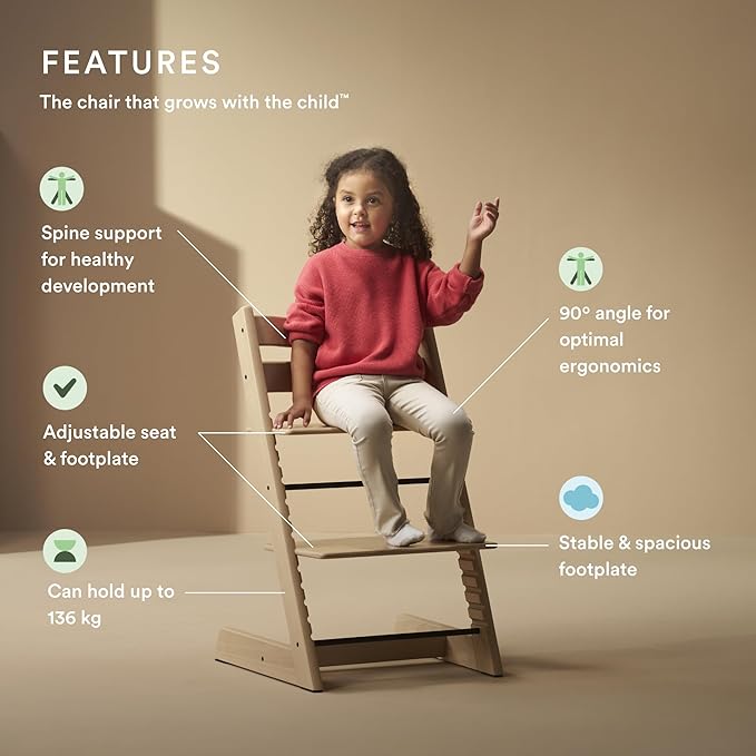 Stokke Tripp Trapp Chair Natural Stokke Yallatoys