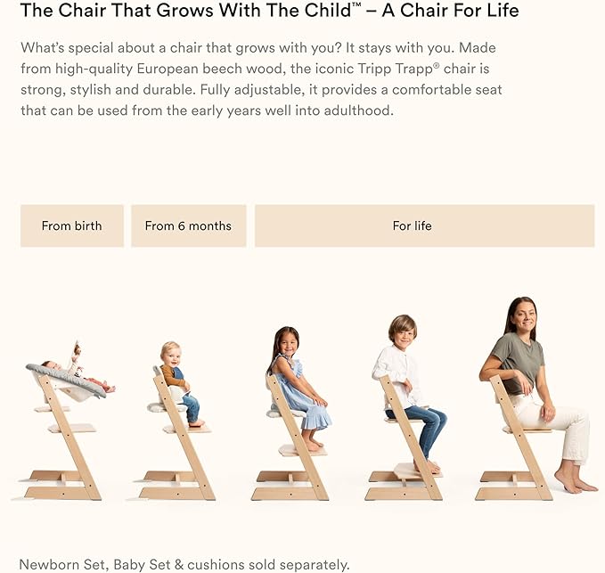 Stokke Tripp Trapp Chair White Stokke Yallatoys