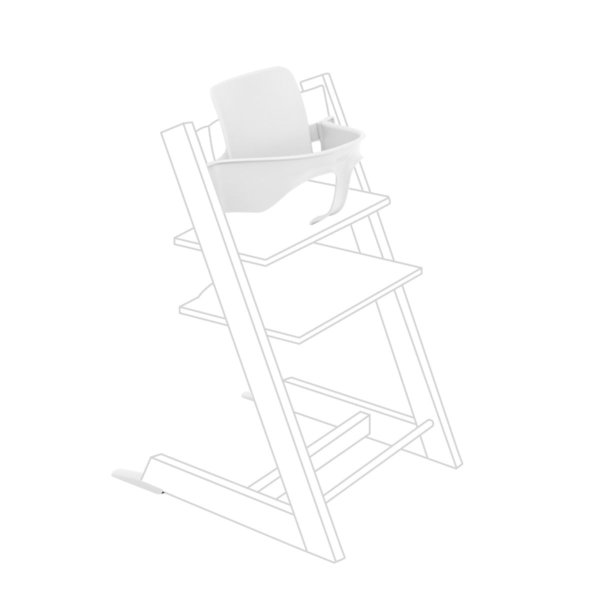 Stokke Tripp Trapp Baby Set White Stokke Yallatoys
