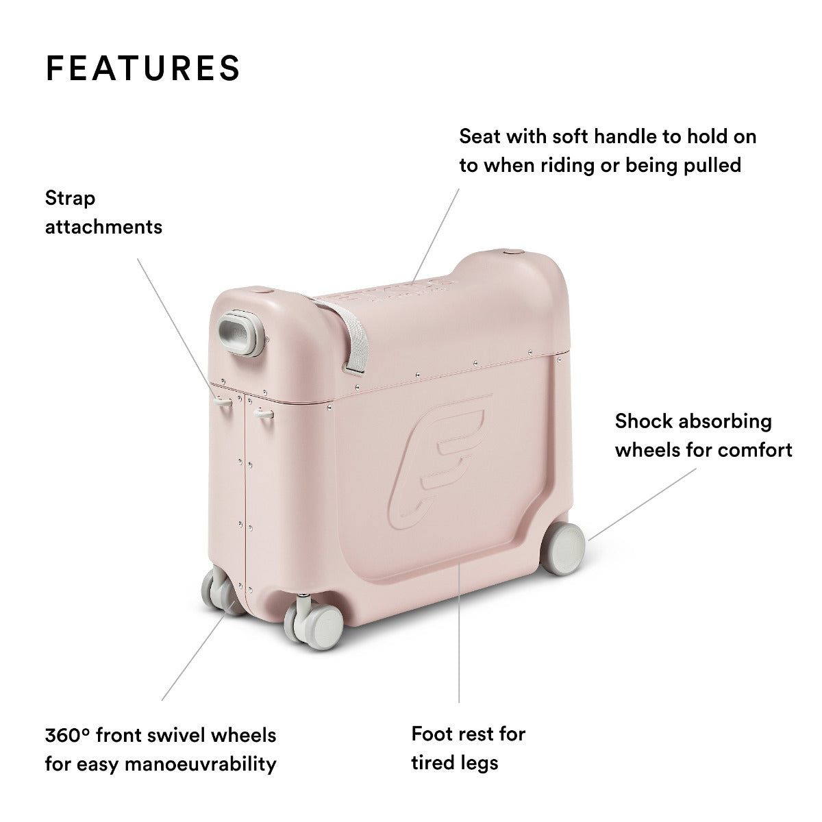 Stokke JetKids BedBox Pink Lemonade Stokke Yallatoys