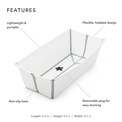 Stokke Flexi Bath XLarge White Stokke Yallatoys