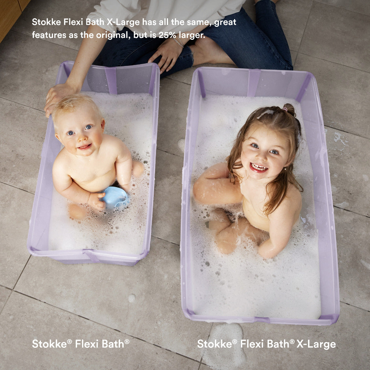Stokke Flexi Bath XLarge Ocean Blue Stokke Yallatoys