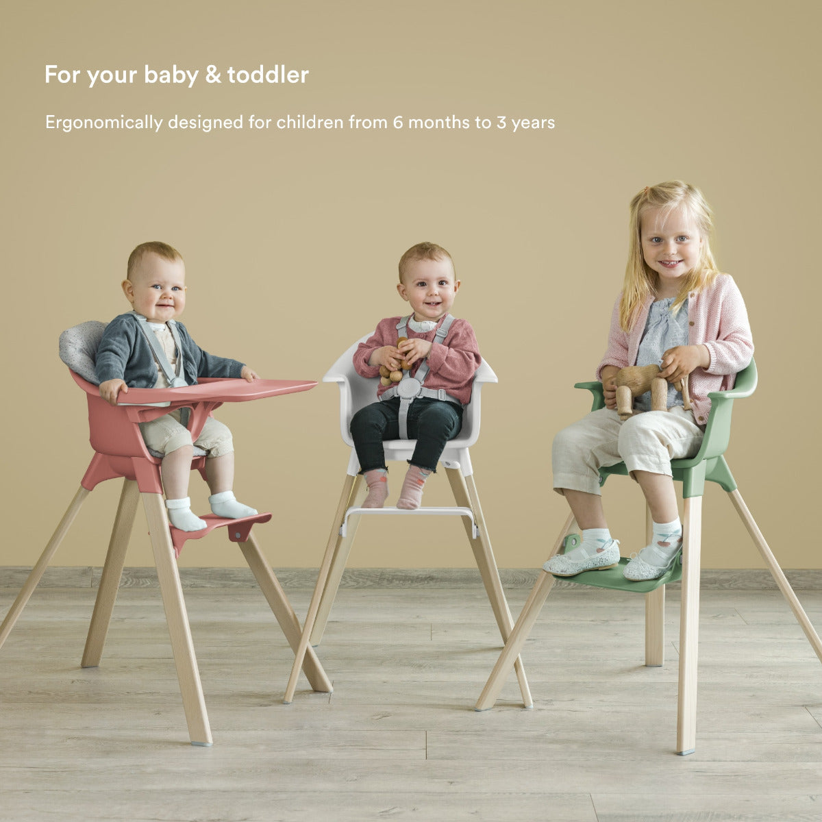 Stokke Clikk Highchair Clover Green Stokke Yallatoys