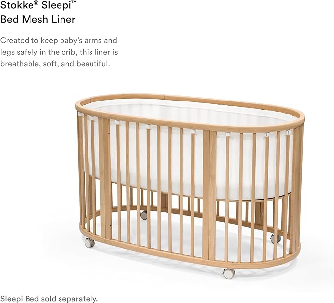 Stokke Sleepi Mesh Liner White  Stokke Yallatoys
