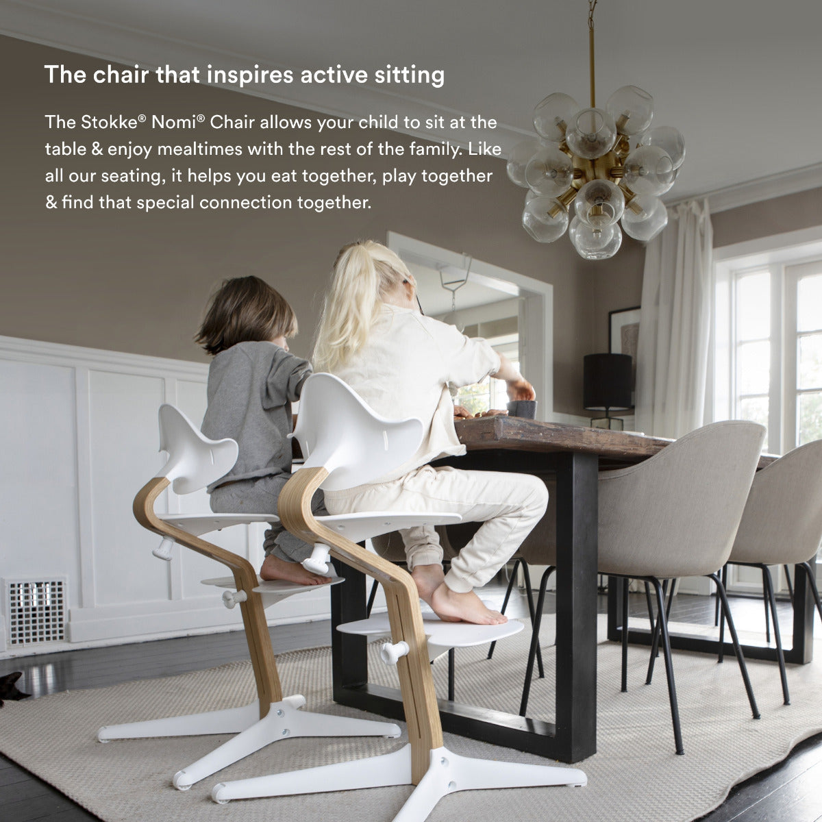 Stokke Nomi Cushion Grey Blue Stokke Yallatoys