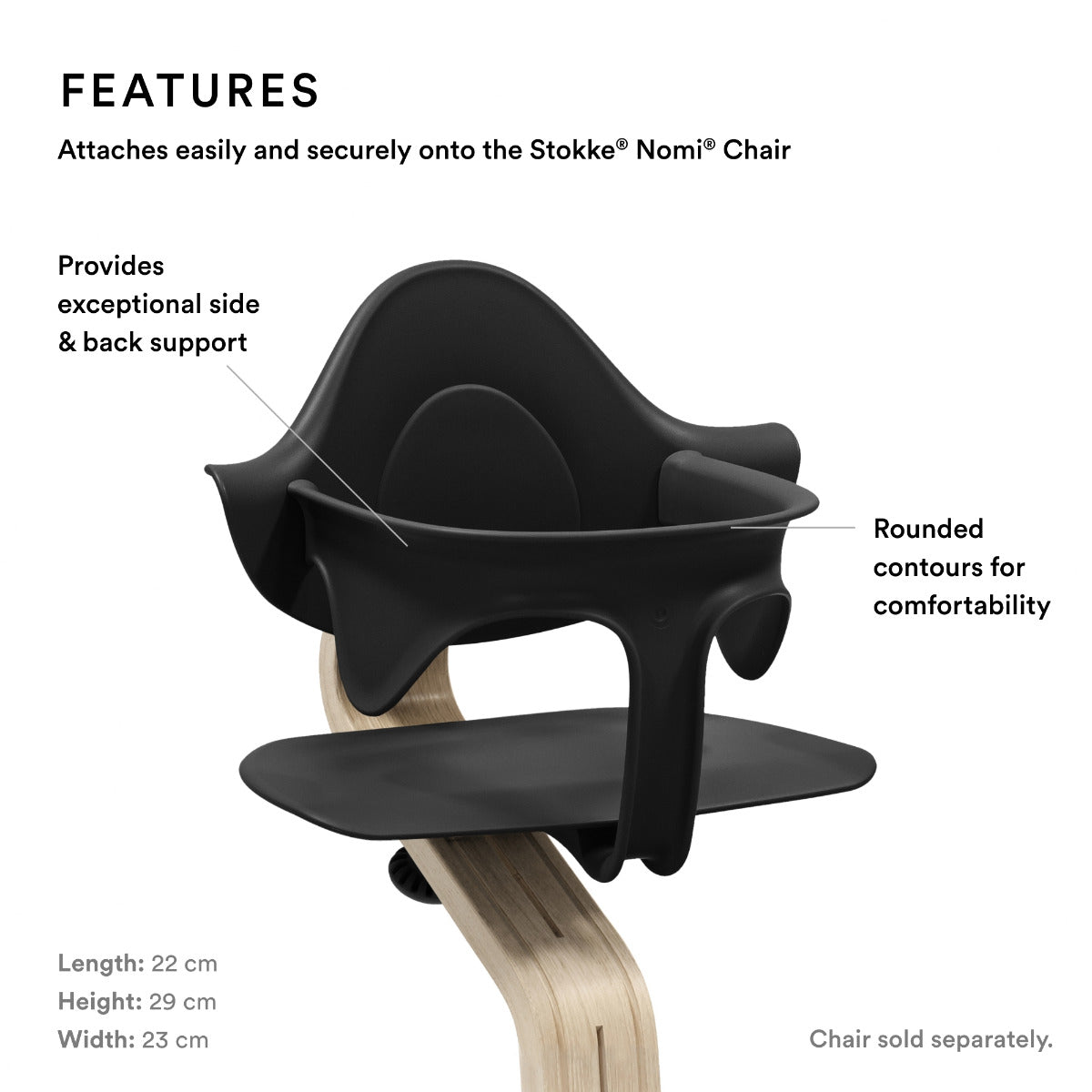 Stokke Nomi Baby Set Black Stokke Yallatoys