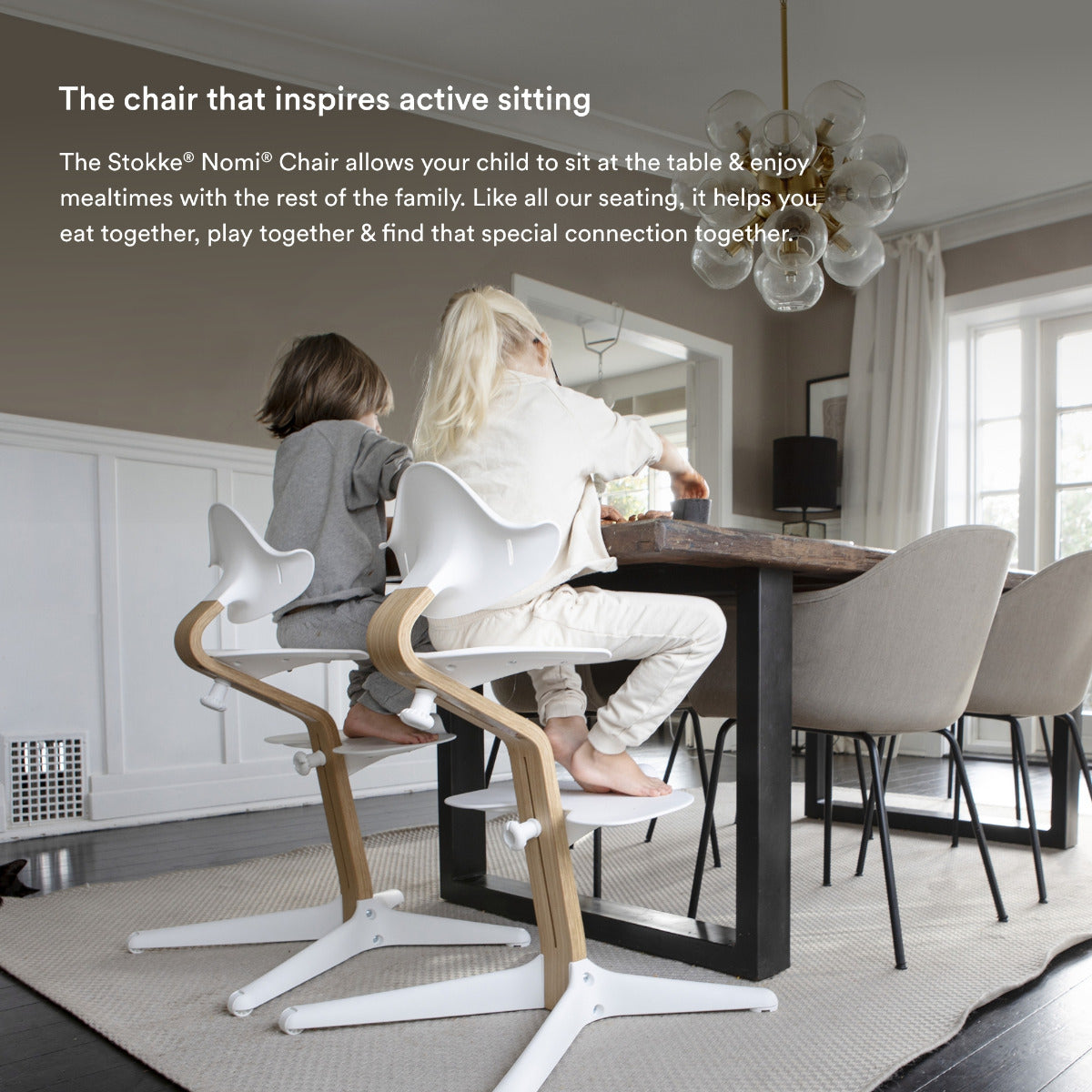 Stokke Nomi Chair White Stokke Yallatoys