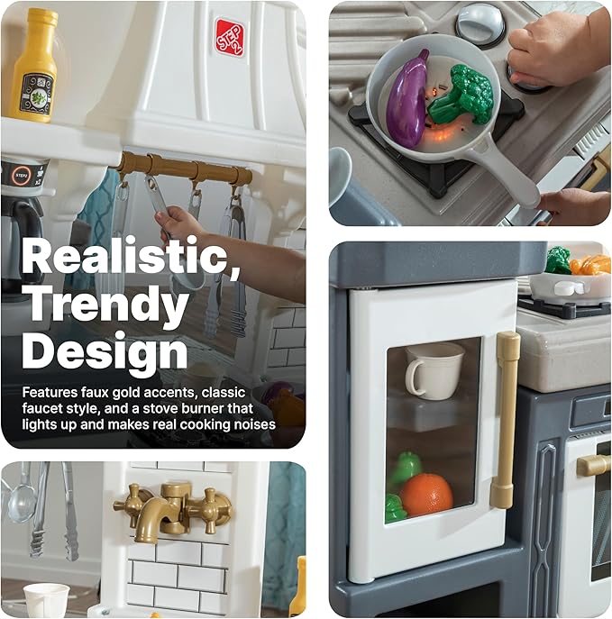 Buy Step2 Gilded Gourmet Kitchen | Yallatoys.com